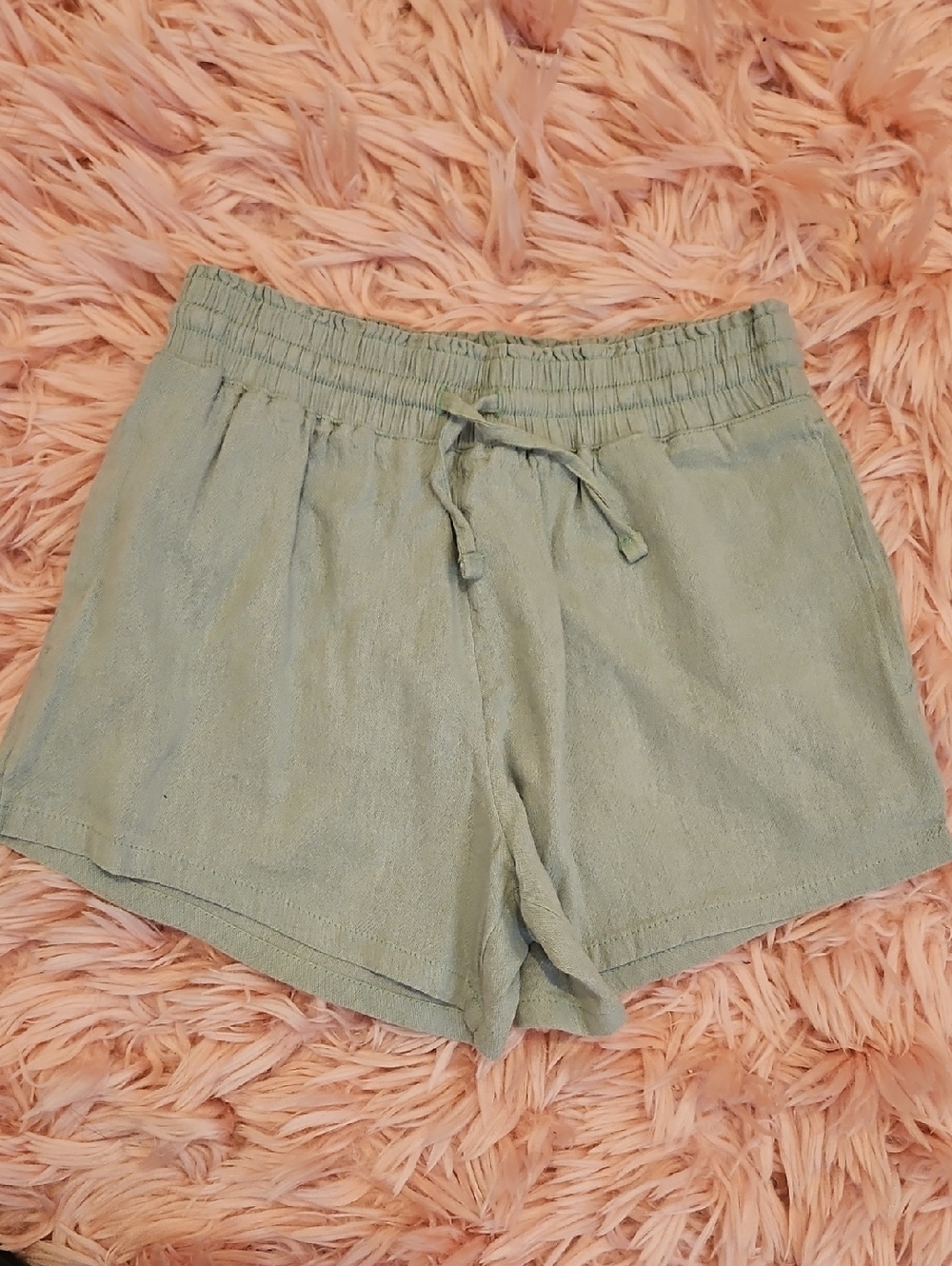 Girls Abercrombie Kids Sage Green Bikini & Matching Shorts Size 11/12 - Picture 5 of 5